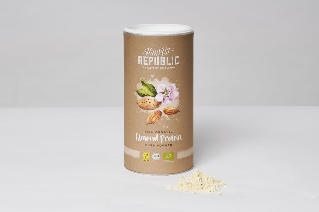 harvest republic almond protein test